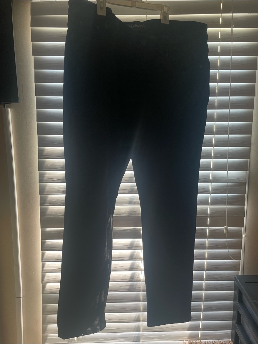 valabasas made in memphis black skinny jeans